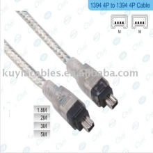 4-контактный 4-контактный IEEE 1394 Link Fire Wire Кабель DV